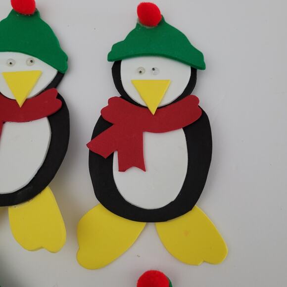 Cute Penguin Magnets - Holiday Decor, Set of 4 - Picture 4 of 8
